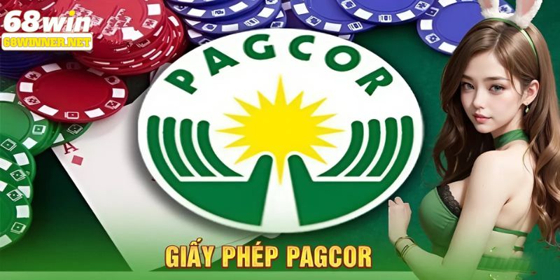 Chứng nhận cấp phép từ PAGCOR